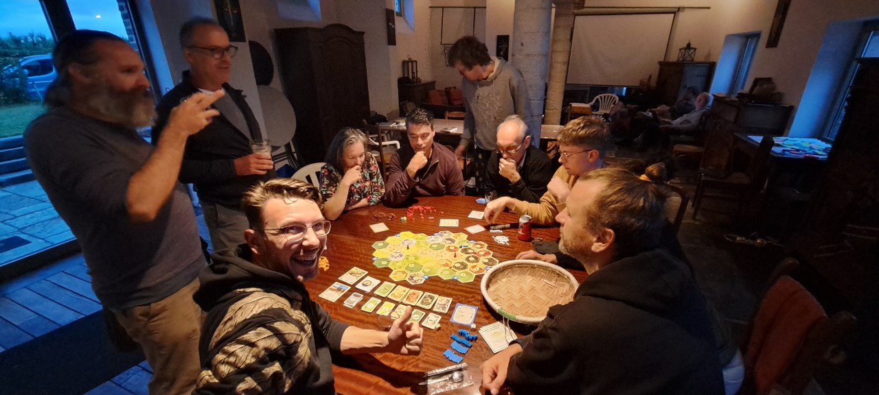 Hacking Catan, photo by Scott Morris Hacking Catan, photo by Scott Morris