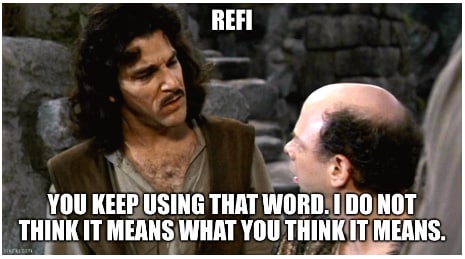 refi means?